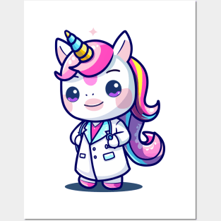 Doctor Unicorn Posters and Art